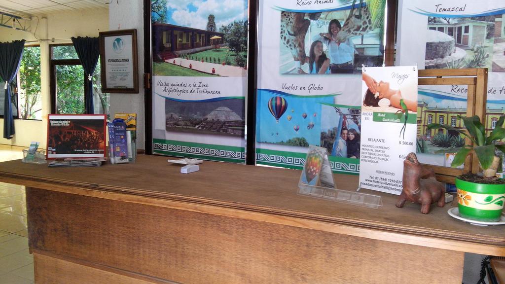 Hotel Quetzalcalli San Juan Teotihuacán Dış mekan fotoğraf